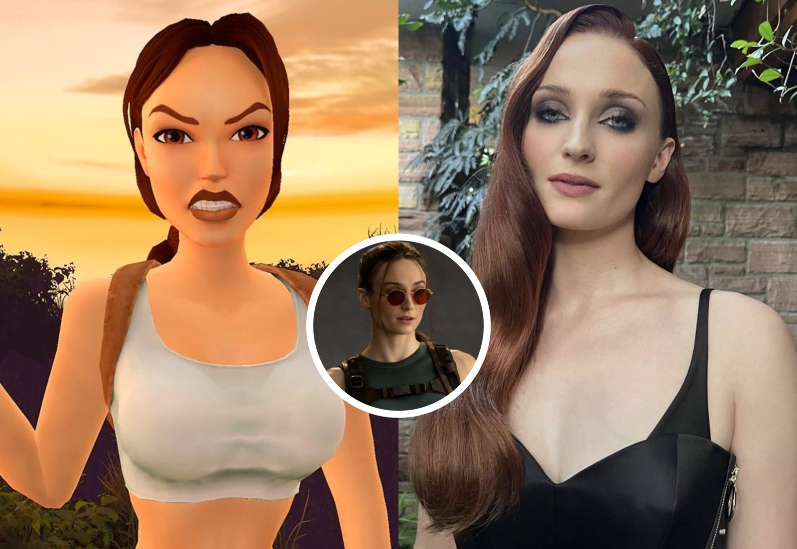Primer imagen de Sophie Turner como Lara Croft