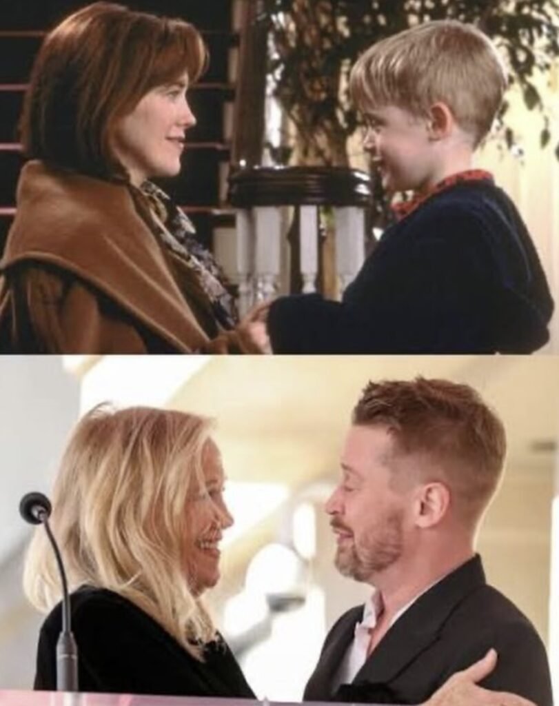 Macaulay Culkin y Catherine O'Hara