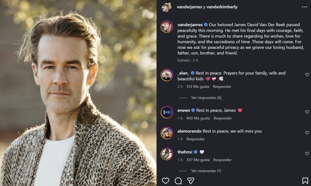 James Van Der Beek