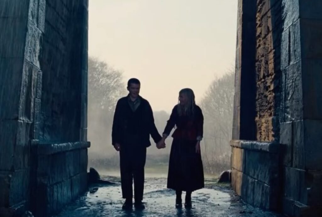 Cathy y Heathcliff niños en "Cumbres Borrascosas" 2026