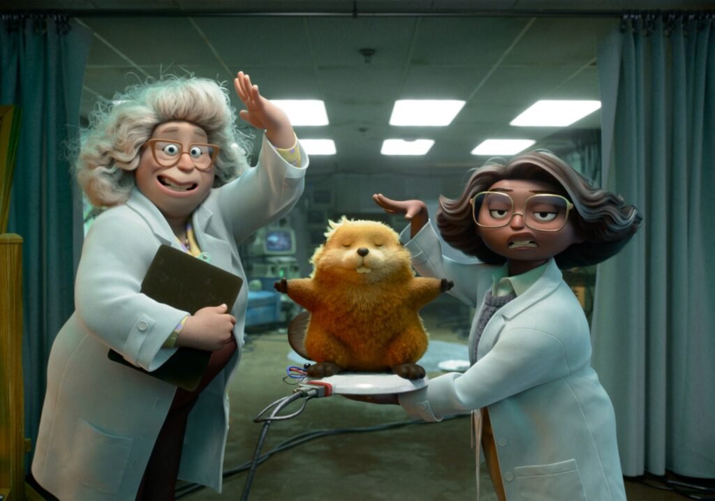 Escena de Hoppers la nueva película de Pixar