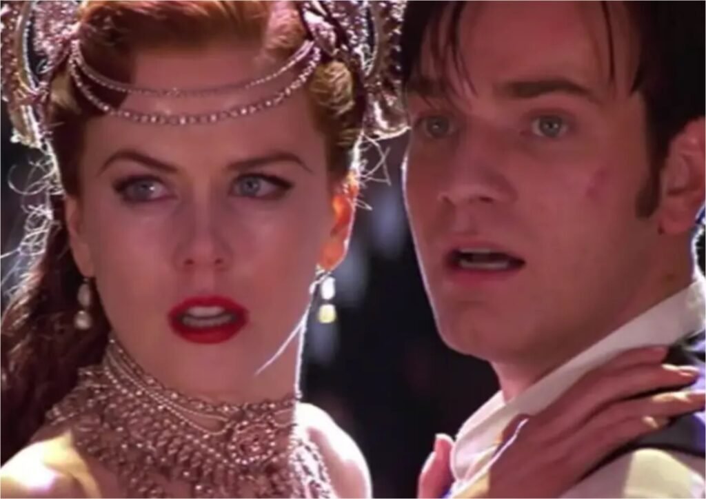 Nicoles Kidman y Ewan McGregor en Mouline Rouge!