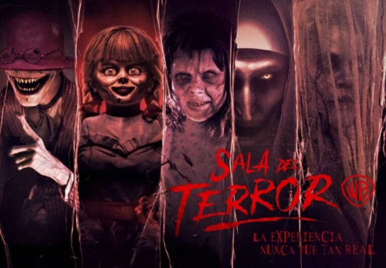 Así es la "Sala del Terror" inmersiva de Warner