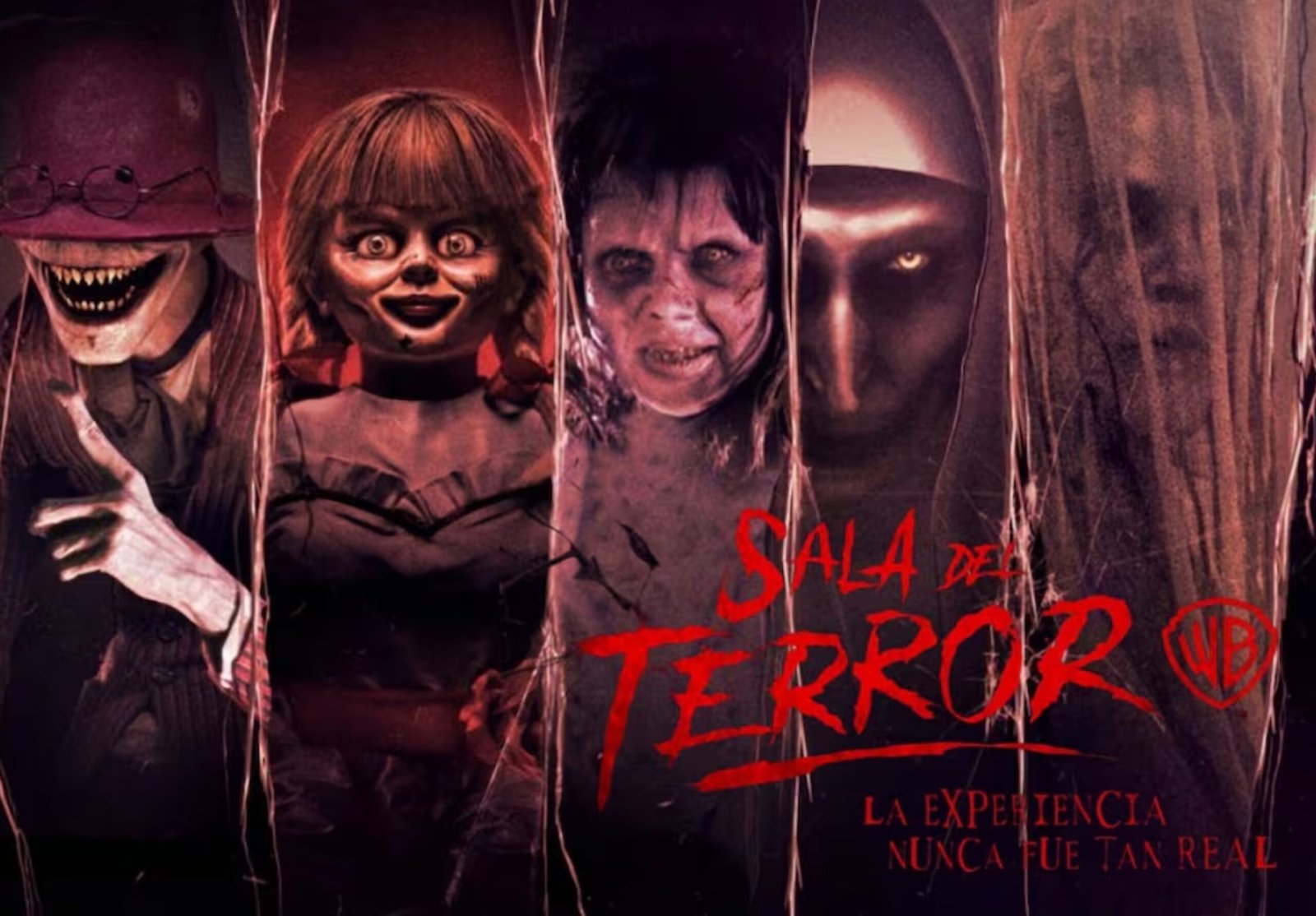 Así es la "Sala del Terror" inmersiva de Warner