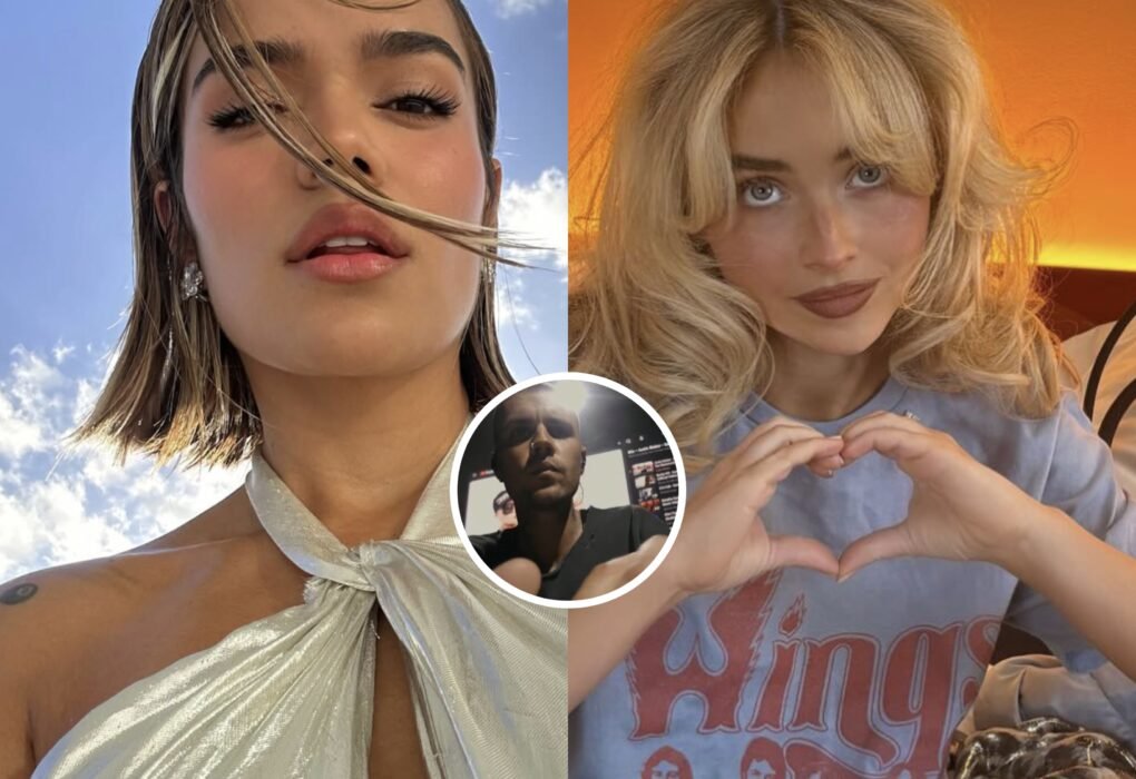 Karol G y Sabrina Carpenter en Coachella