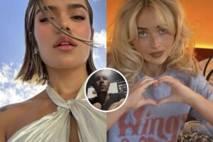 Karol G y Sabrina Carpenter en Coachella