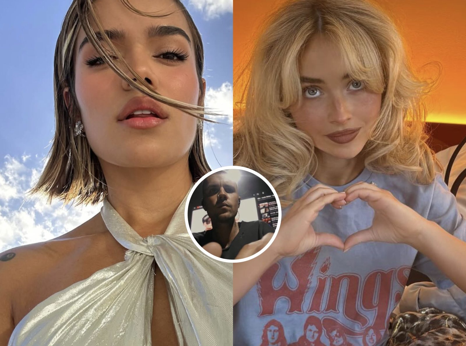 Karol G y Sabrina Carpenter en Coachella