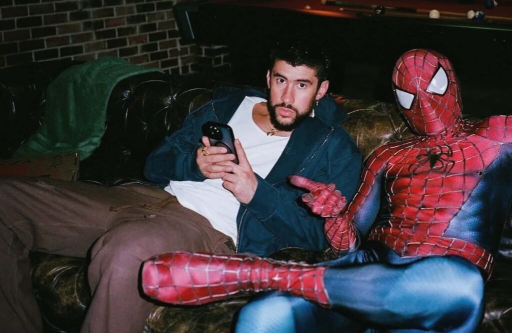 Bad Bunny en Spider-man un nuevo día