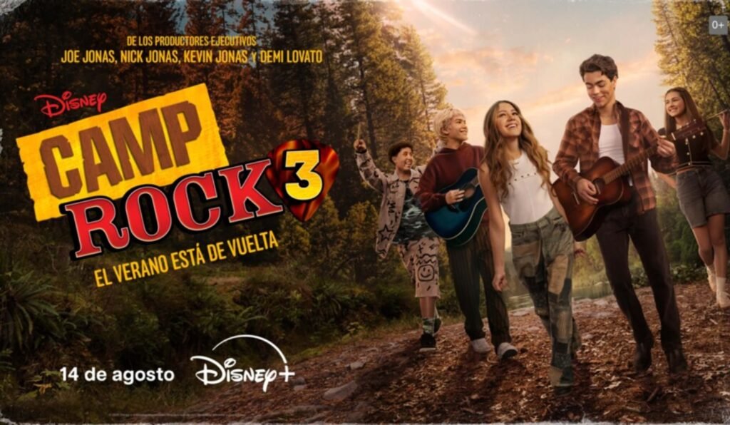 Camp Rock 3 estreno Disney