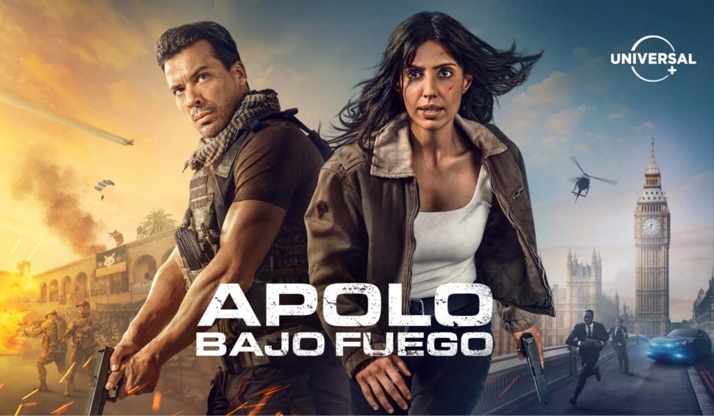 Apolo bajo fuego entrevista Charlotte Spencer