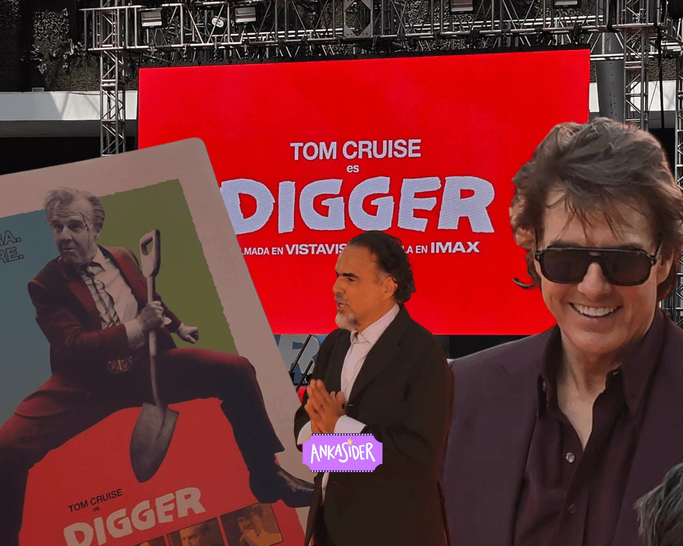 Tom Cruise premier Digger cdmx