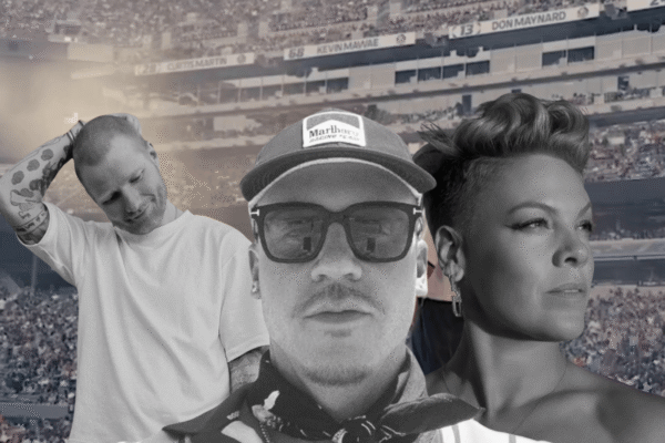 Macklemore Ed Sheeran y Pink